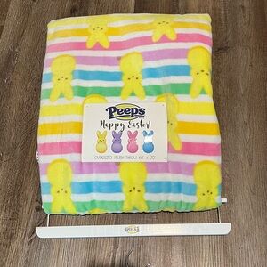 Peeps Easter Plush Throw Blanket - Multicolor